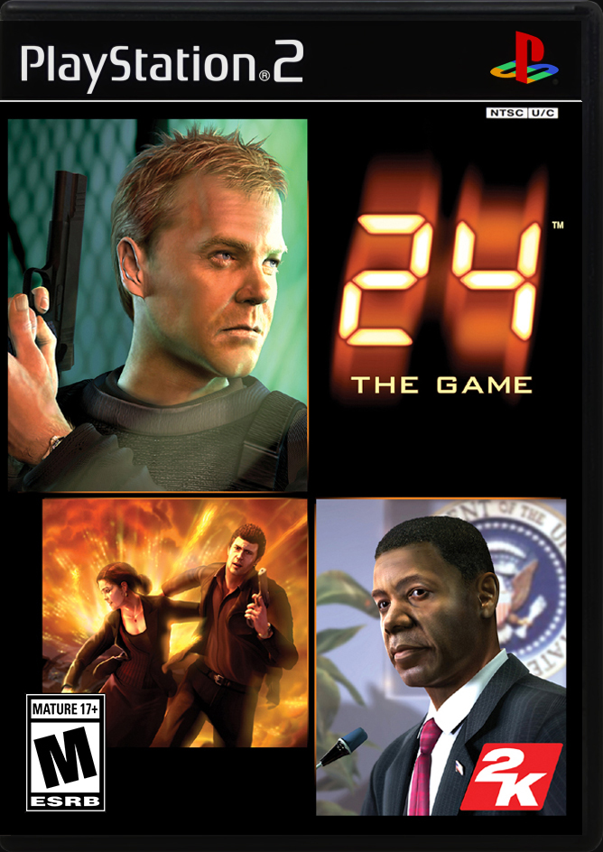 

24 The Game PS2 Case

