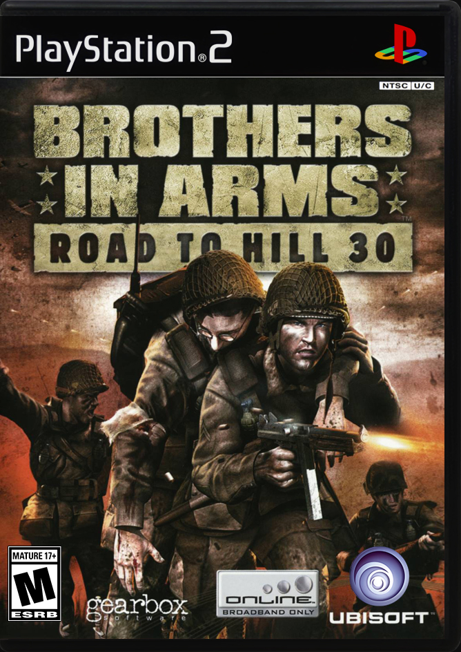 

Brothers in Arms Road to Hill 30 PS2 Case

