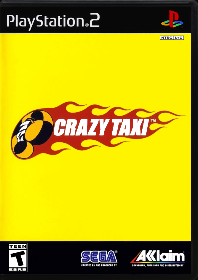 

Crazy Taxi PS2 Case

