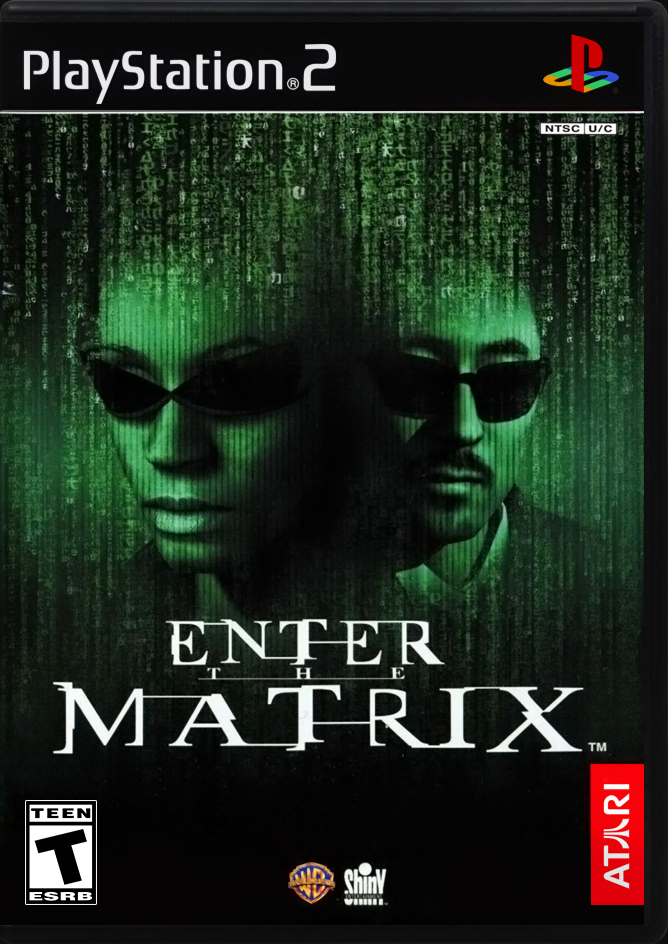 

Enter the Matrix PS2 Case

