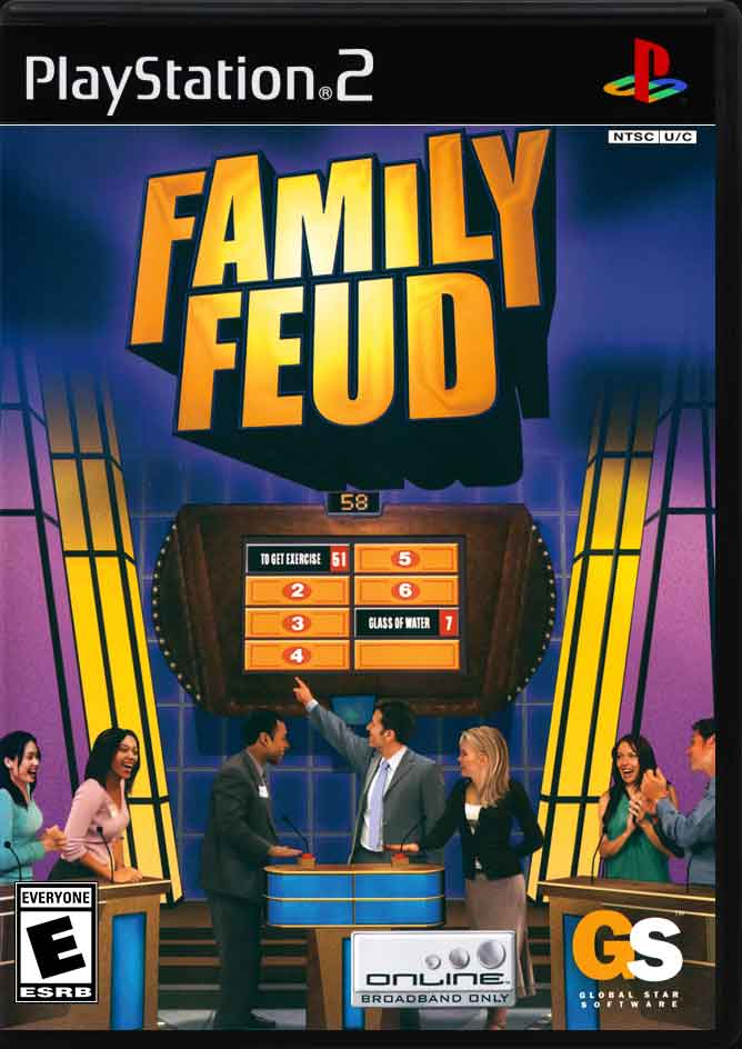 

Family Feud PS2 Case

