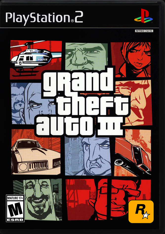 

Grand Theft Auto III PS2 Case

