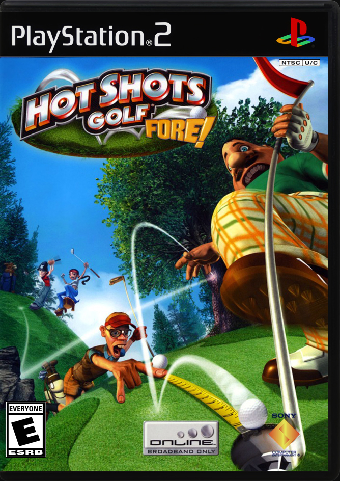 

Hot Shots Golf Fore! PS2 Case

