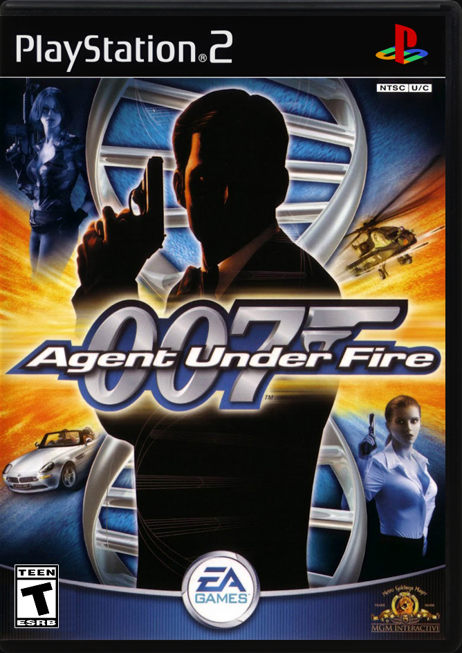 

James Bond 007 Agent Under Fire PS2 Case

