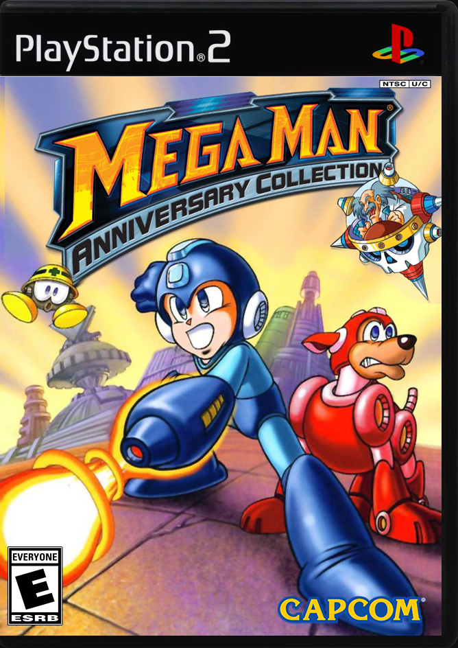 

Mega Man Anniversary Collection PS2 Case

