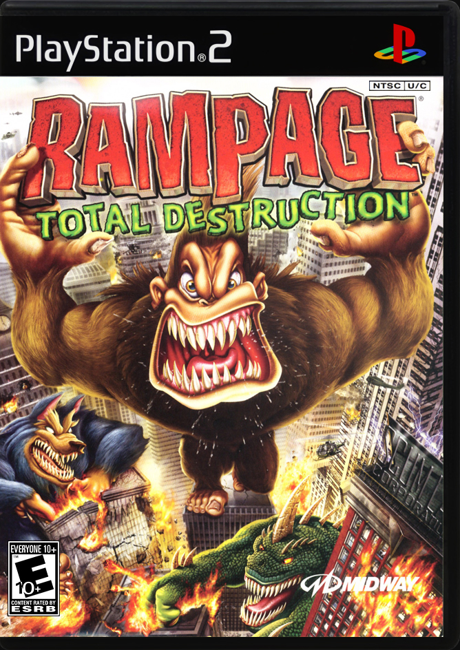 

Rampage Total Destruction PS2 Case

