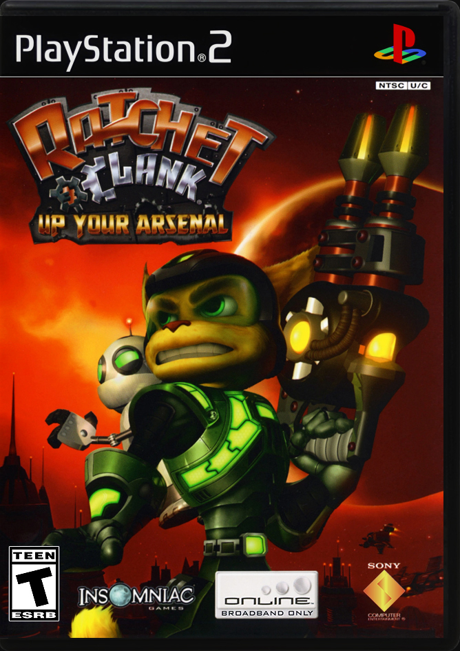 

Ratchet & Clank Up Your Arsenal PS2 Case

