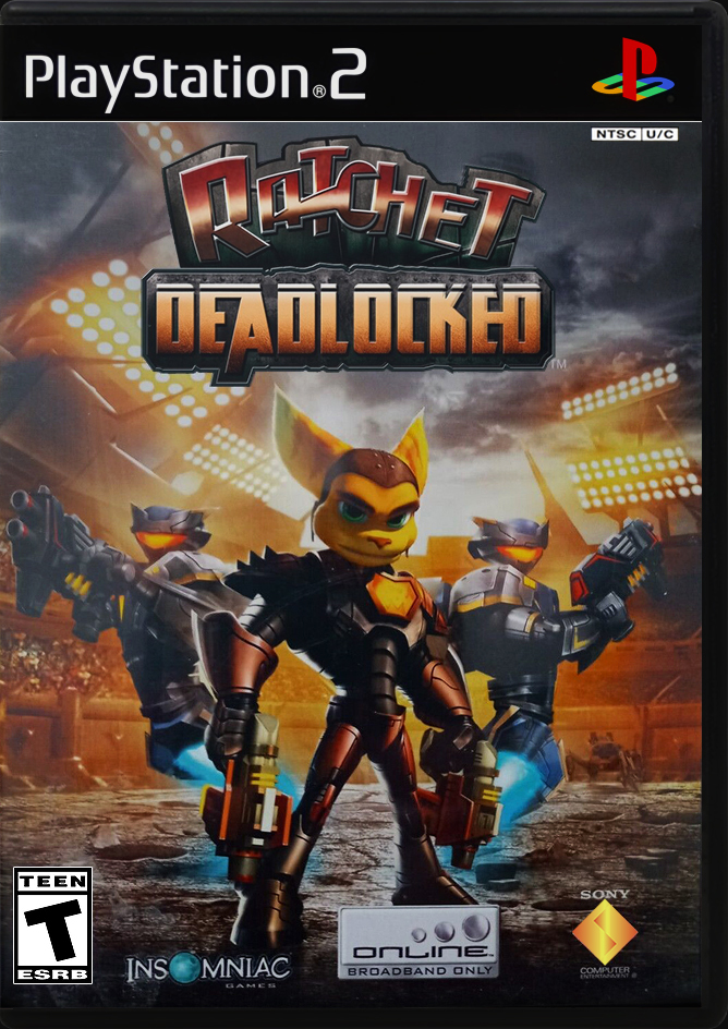 

Ratchet Deadlocked PS2 Case

