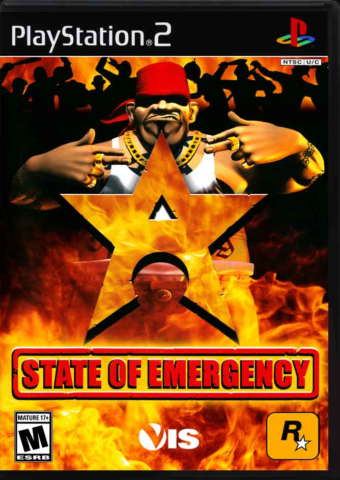 

State of Emergency PS2 Case

