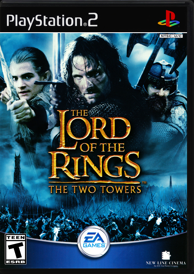 

The Lord of the Rings The Two Towers PS2 Case

