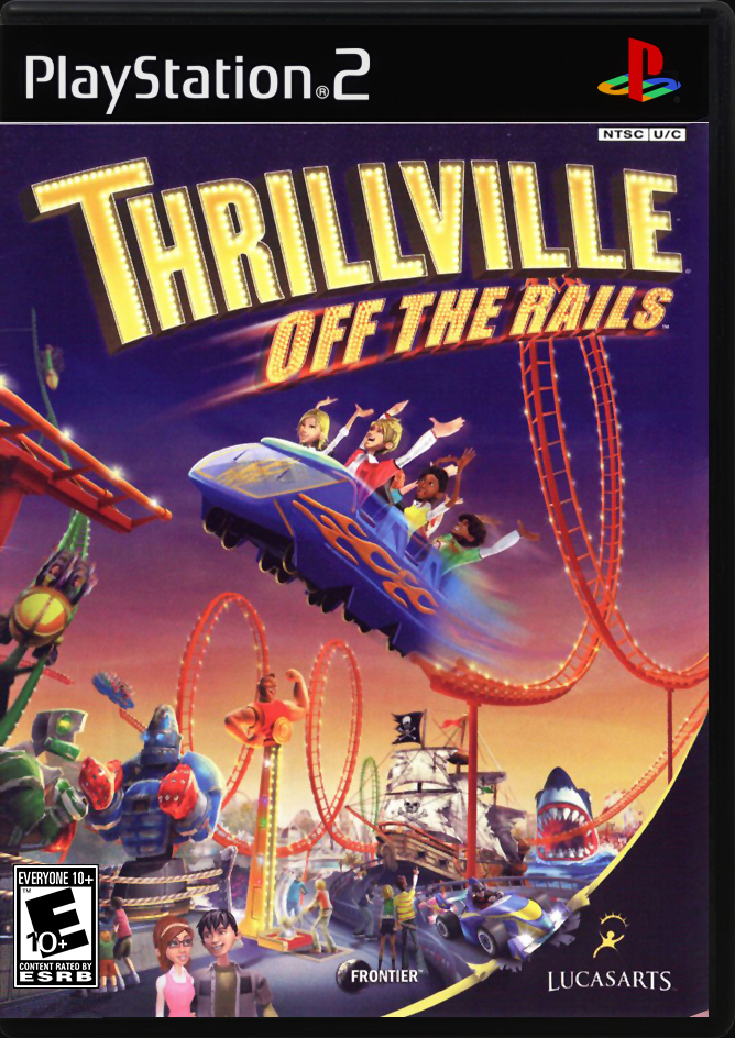 

Thrillville: Off the Rails PS2 Case

