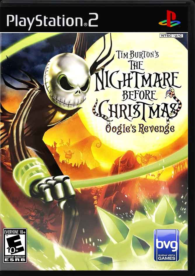 

The Nightmare Before Christmas Oogies Revenge PS2 Case

