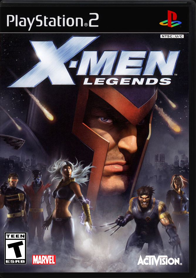 

X-Men Legends PS2 Case

