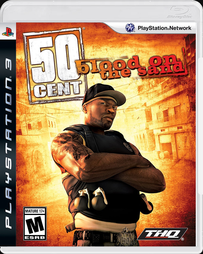 

50 Cent Blood on the Sand PS3 Case

