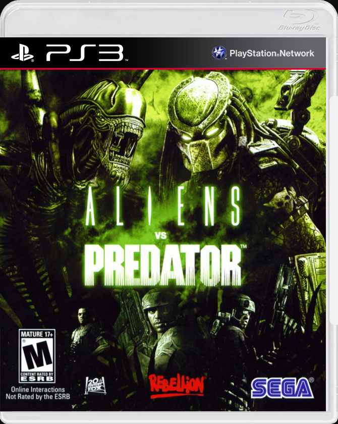 

Alien vs. Predator PS3 Case

