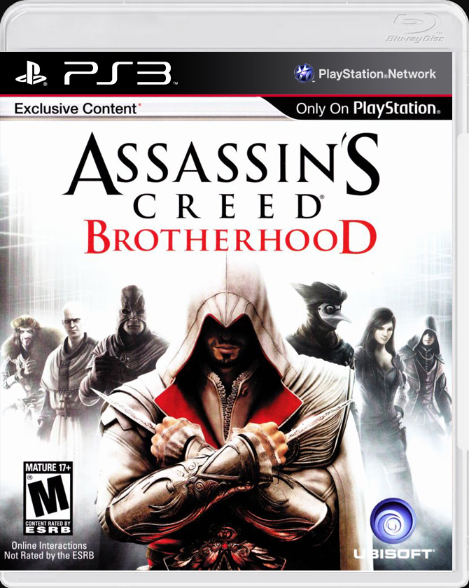 

Assassins Creed Brotherhood PS3 Case


