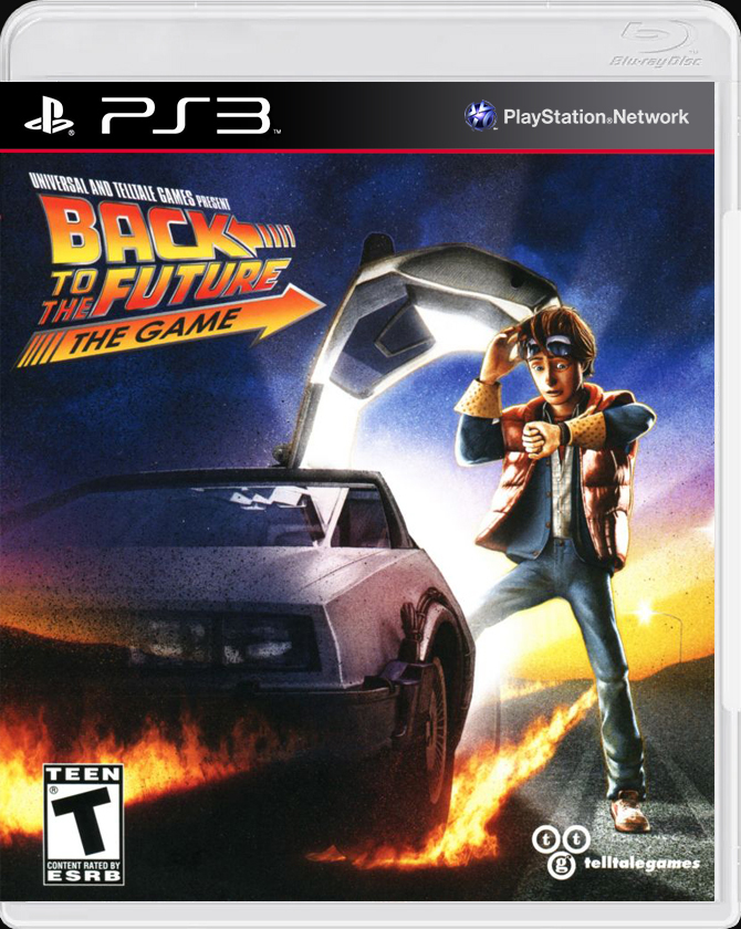 

Back to the Future The Game PS3 Case

