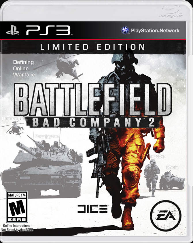 

Battlefield Bad Company 2 PS3 Case

