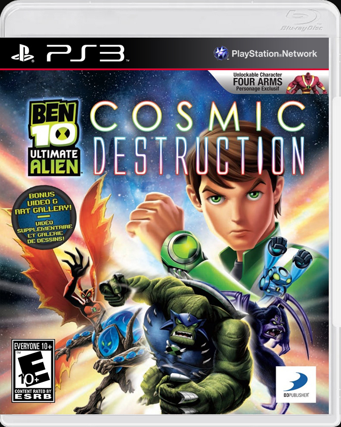 

Ben 10 Ultimate Alien Cosmic Destruction PS3 Case

