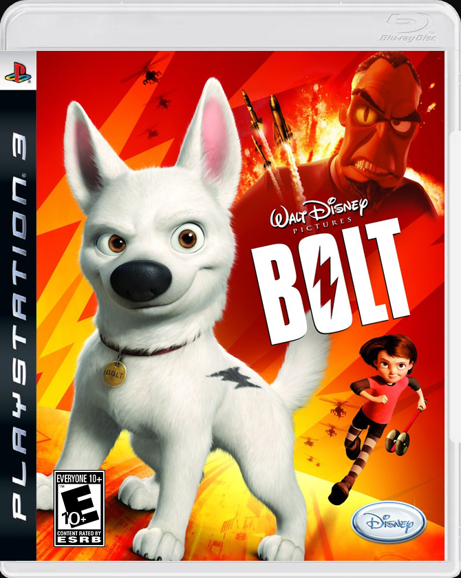 

Bolt Video Game PS3 Case

