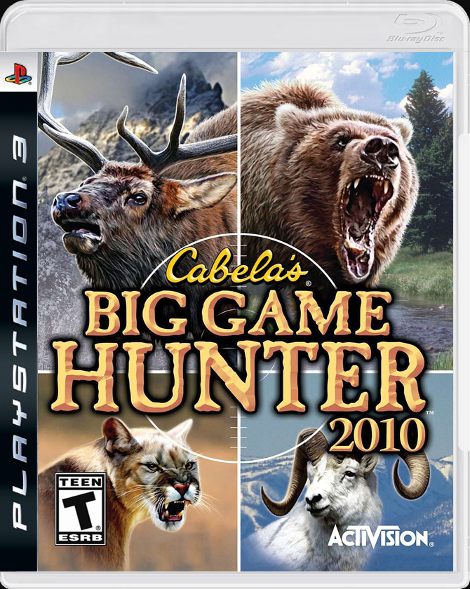 

Cabelas Big Game Hunter 2010 PS3 Case

