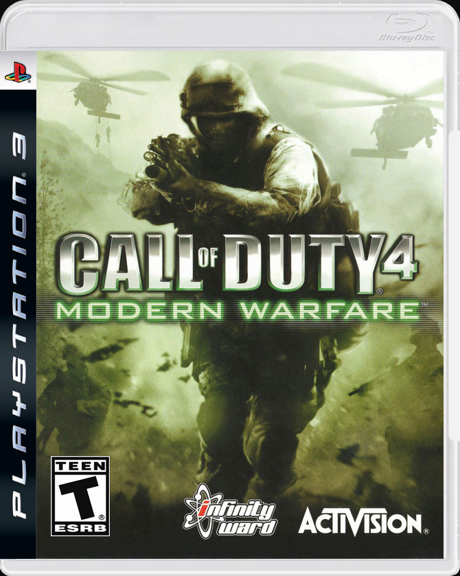 

Call of Duty 4 Modern Warfare PS3 Case

