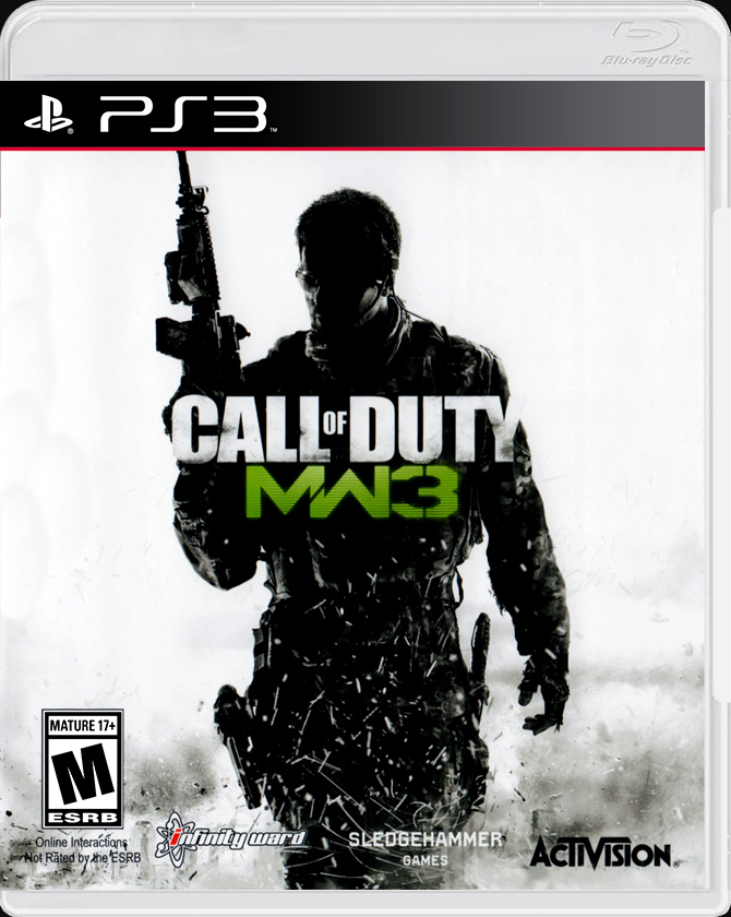

Call of Duty Modern Warfare 3 PS3 Case

