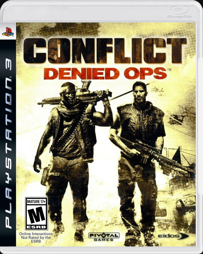

Conflict Denied Ops PS3 Case

