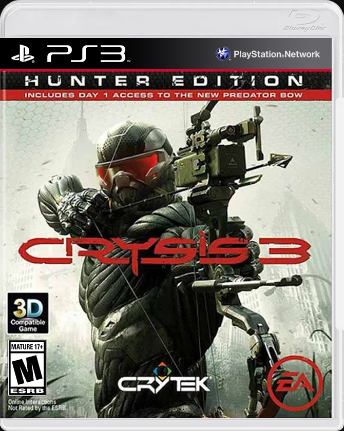 

Crysis 3 Hunter Edition PS3 Case

