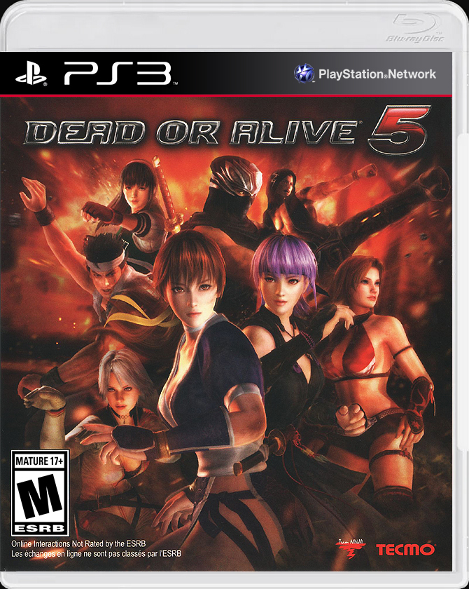 

Dead or Alive 5 PS3 Case

