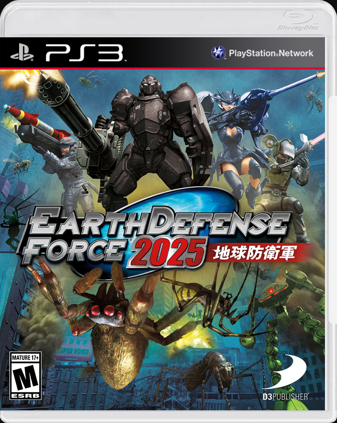 

Earth Defense Force 2025 PS3 Case

