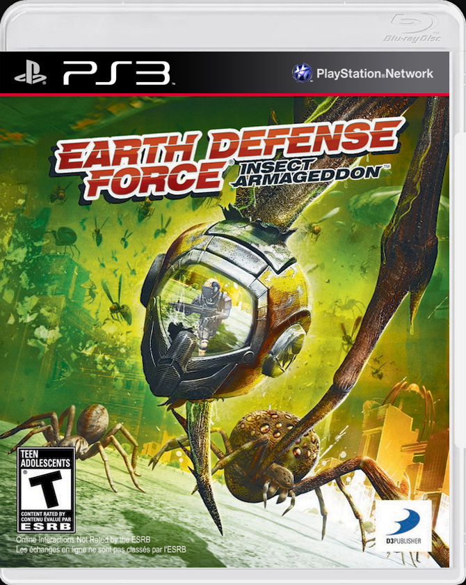 

Earth Defense Force Insect Armageddon PS3 Case

