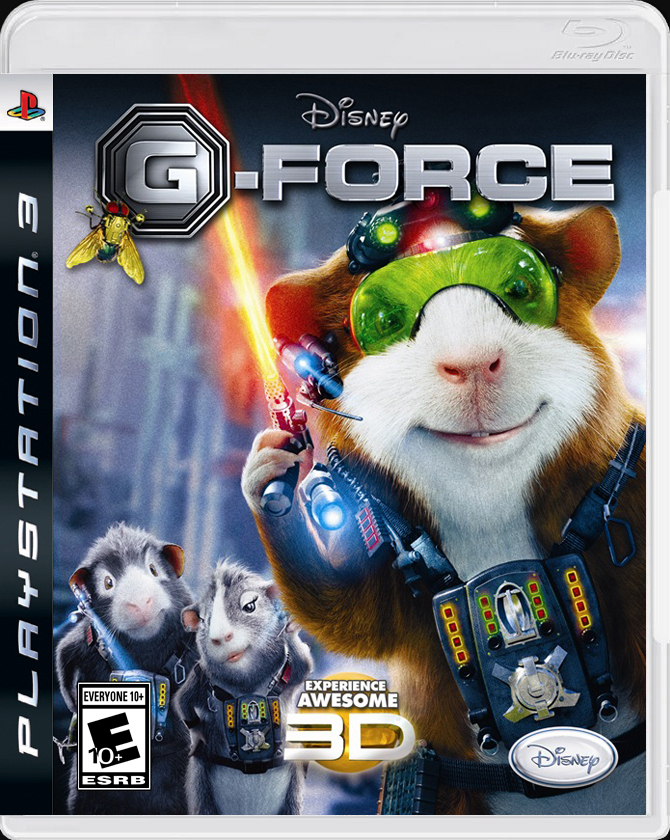 

G-Force Video Game PS3 Case

