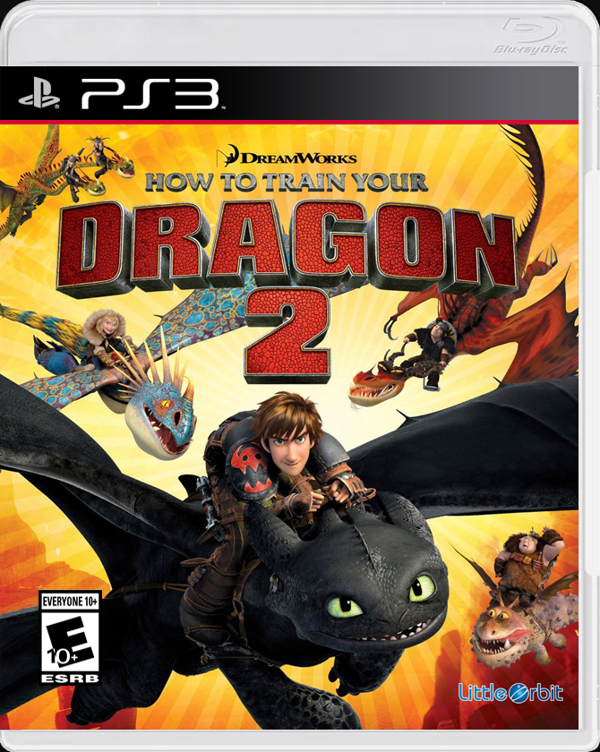 

How To Train Your Dragon 2 PS3 Case

