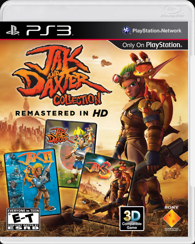 

Jak and Daxter Collection PS3 Case

