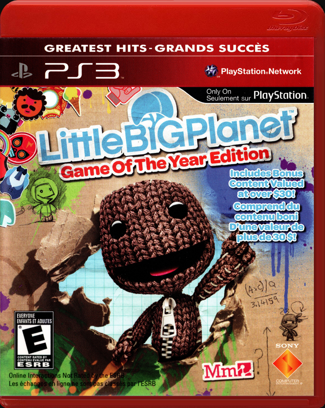 

LittleBigPlanet Game of the Year PS3 Case

