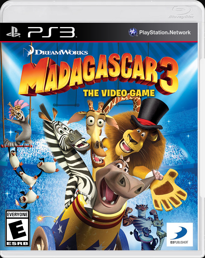 

Madagascar 3 The Video Game PS3 Case

