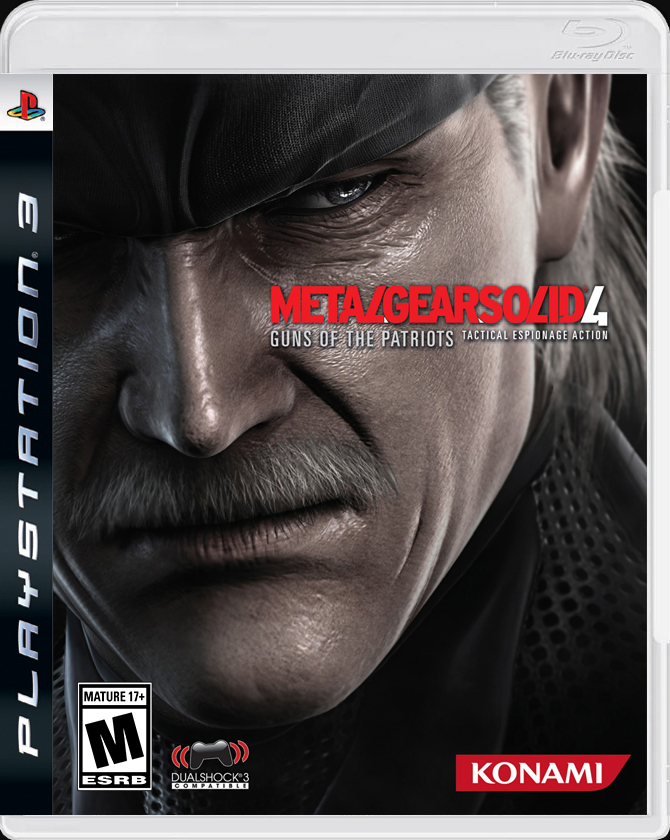 

Metal Gear Solid 4 Guns of the Patriots PS3 PS3 Case

