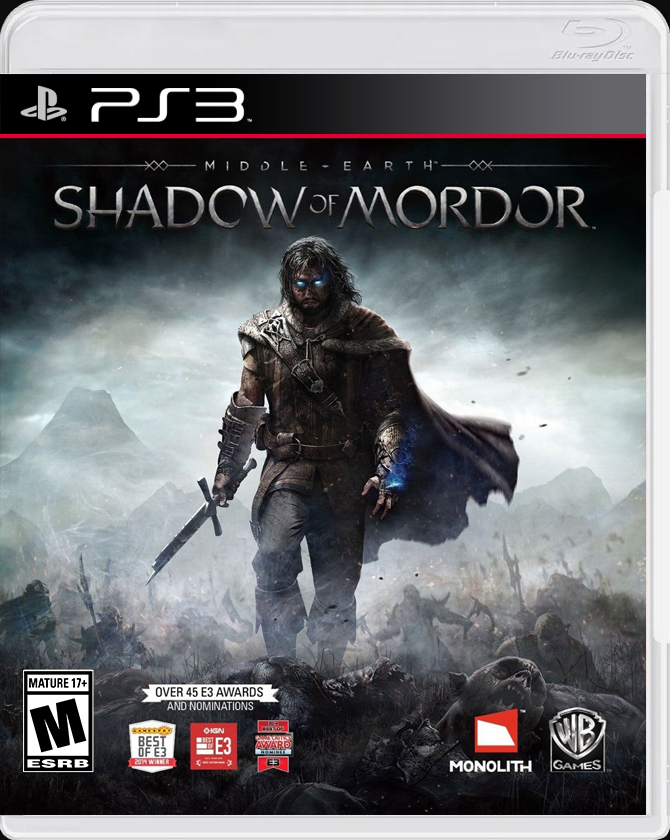 

Middle-Earth Shadow of Mordor PS3 Case

