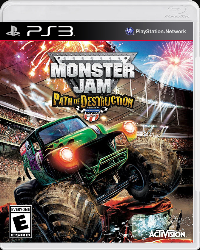 

Monster Jam Path of Destruction PS3 Case

