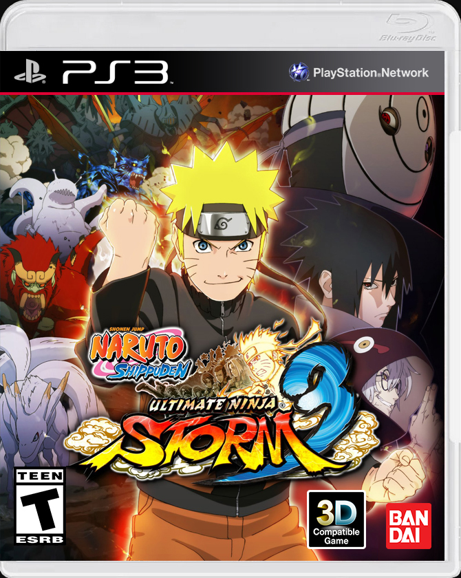 

Naruto Shippuden Ultimate Ninja Storm 3 PS3 Case

