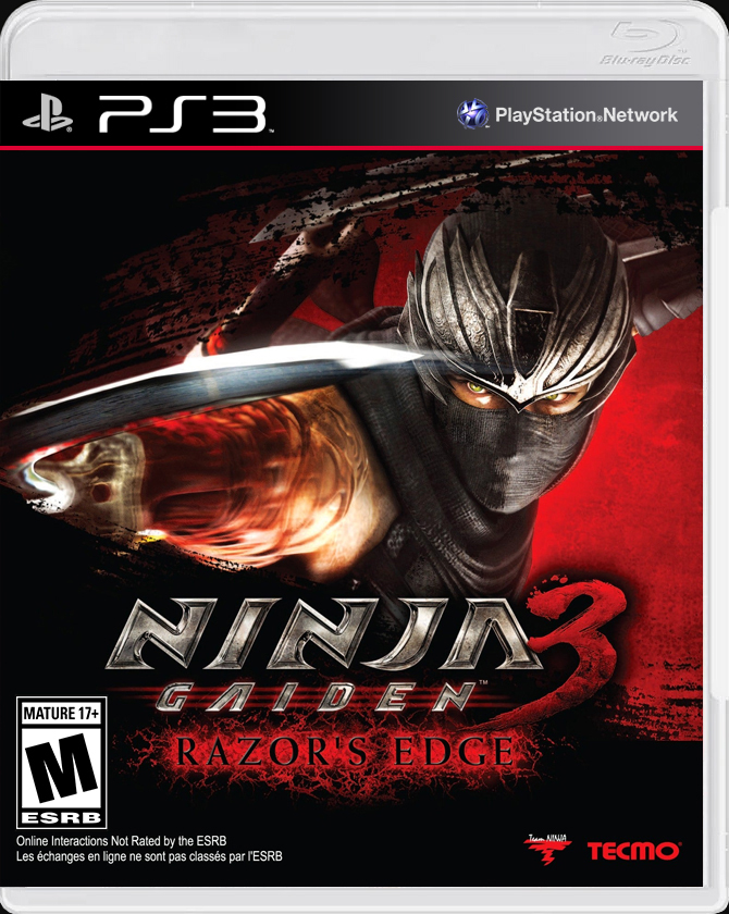 

Ninja Gaiden 3 Razors Edge PS3 Case

