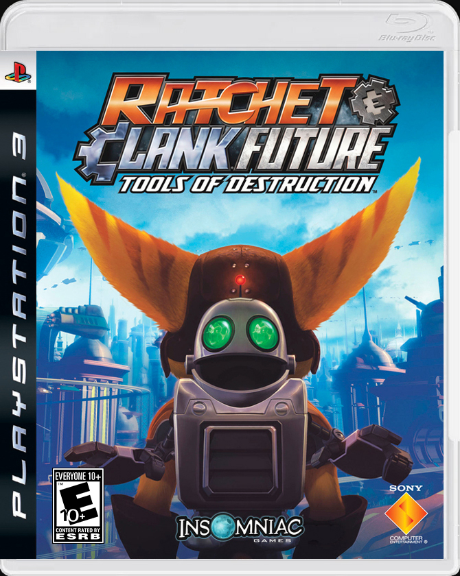 

Ratchet Clank Future Tools of Destruction PS3 Case

