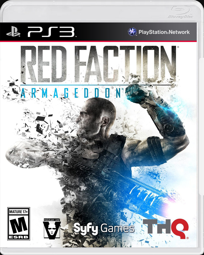 

Red Faction Armageddon PS3 Case

