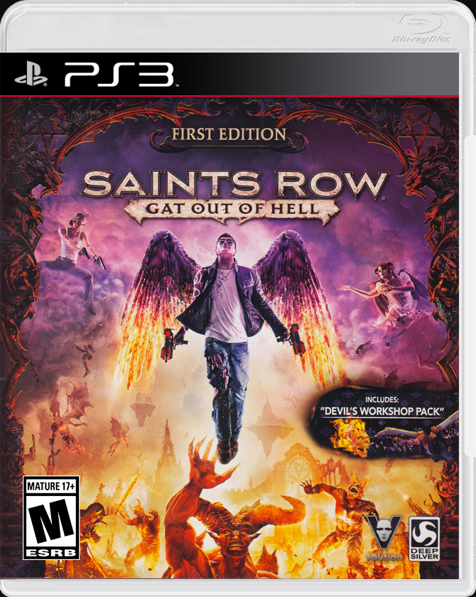 

Saints Row Gat out of Hell PS3 Case

