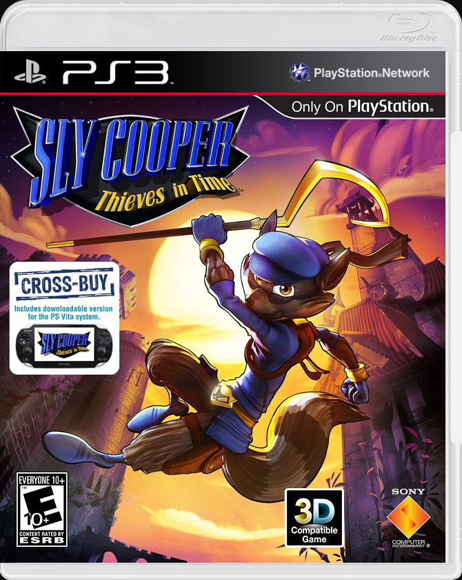 

Sly Cooper Thieves in Time PS3 Case

