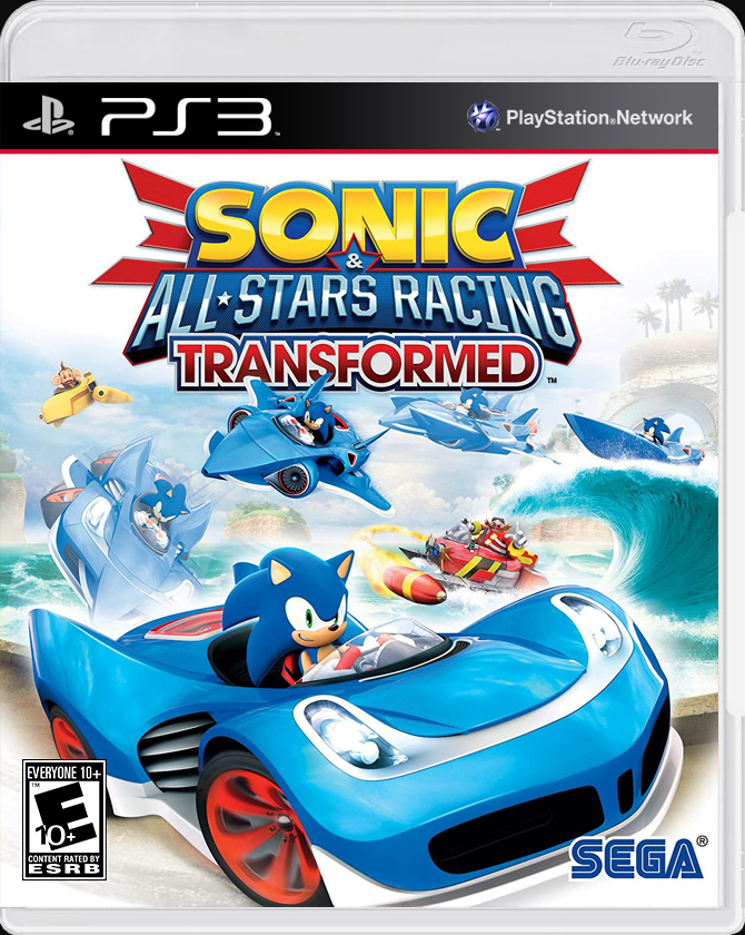 

Sonic All-Stars Racing Transformed PS3 Case


