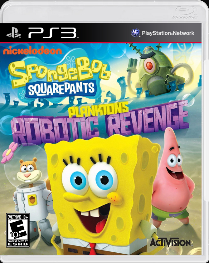 

SpongeBob SquarePants Planktons Robotic Revenge PS3 Case


