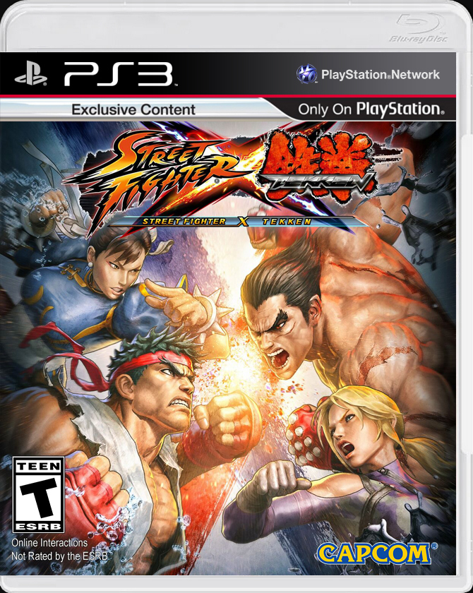 

Street Fighter X Tekken PS3 Case

