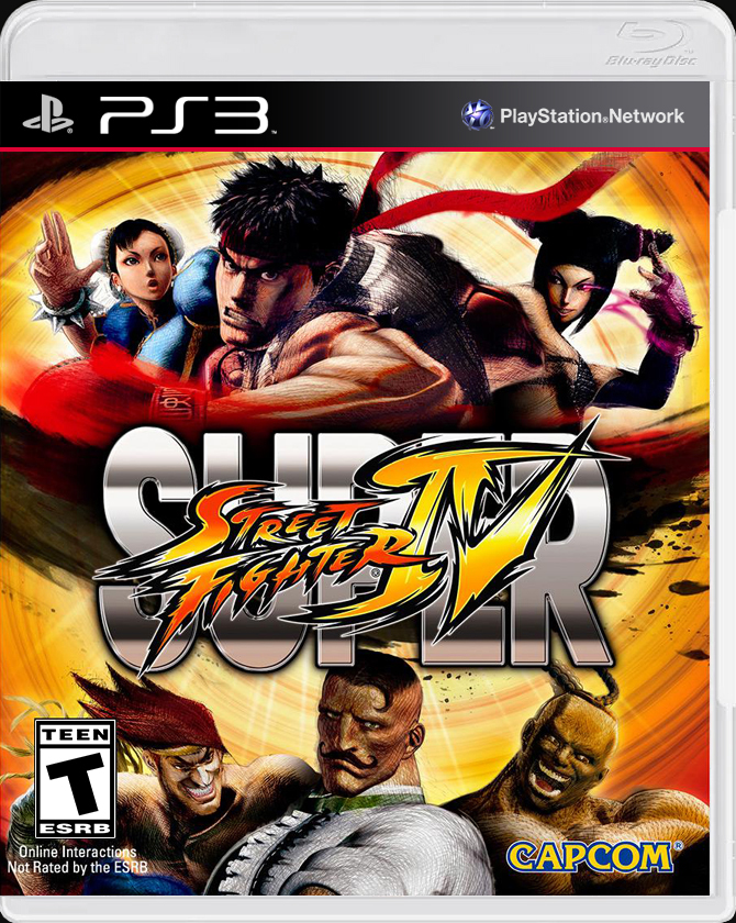 

Super Street Fighter IV PS3 Case

